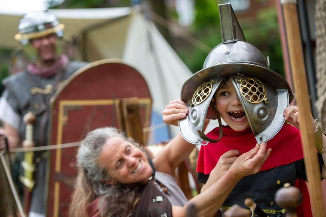 Father's Day Weekend (15-16 Jun 2024) is almost here, and that means the gladiators are returning to Chedworth! As it is our centenary year, the reenactors will be raising the bar for us with three shows a day, a special military display and more Gladiators than ever #FathersDay