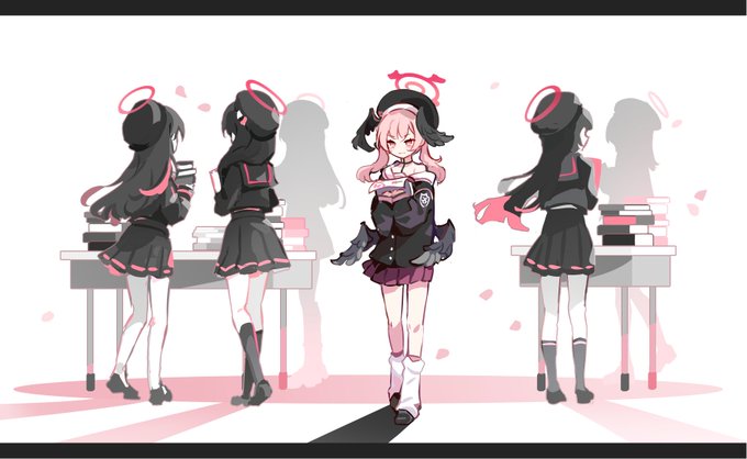 「pink hair wings」 illustration images(Latest)