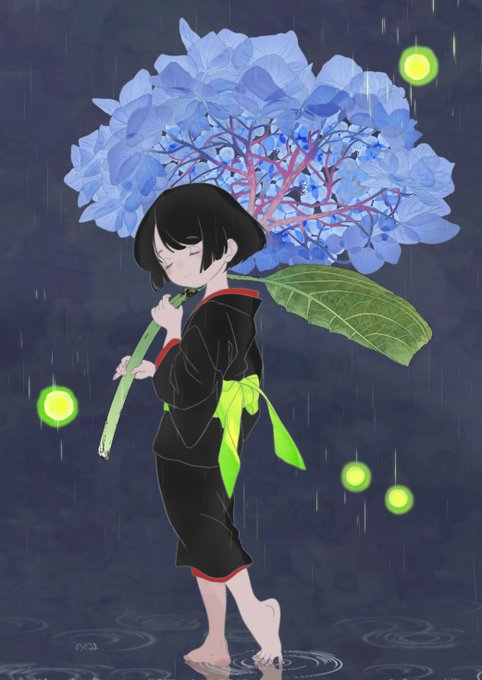 「full body hydrangea」 illustration images(Latest)