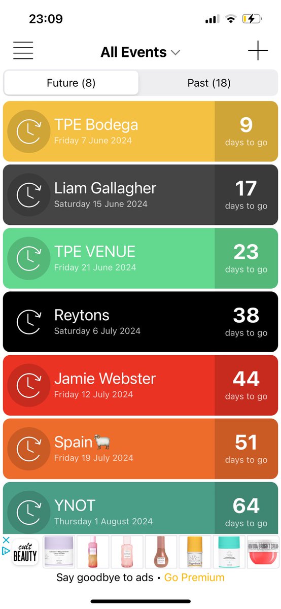 Some gigs lined up this year 😮‍💨 think <a href="/publiceyeband/">The Public Eye</a> at the venue tops the lot tho 😍😍