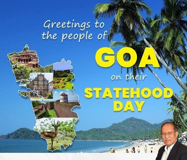 MChubaAo's tweet photo. Extending my warm greetings to the people of Goa on the occasion of Statehood Day. Wishing for prosperity and progress.
 
@DrPramodPSawant https://t.co/kLhOErlWcL