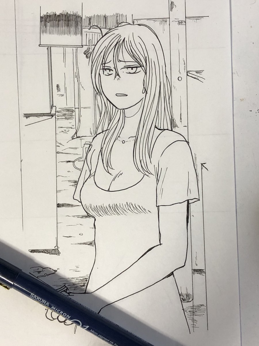 漫画を描いています 