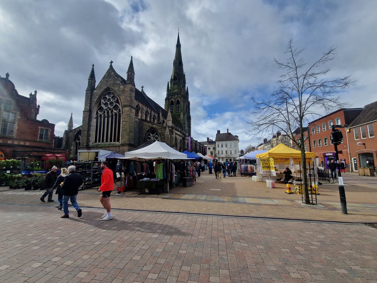 This weekend Lichfield Saturday Market returns after the Bower weekend