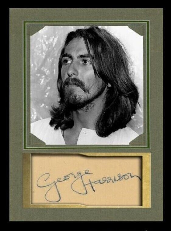 THE BEATLES / GEORGE HARRISON / AUTOGRAPH  LIMITED EDITION CARD

Ends Sat 1st Jun @ 11:02am

ebay.com/itm/BEATLES-GE…

#ad #thebeatles #johnlennon #paulmccartney #georgeharrison #ringostarr