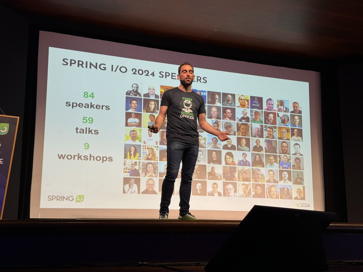 dashaun's tweet image. 84 speakers!  Attendance from 59 countries!

#SpringIO24