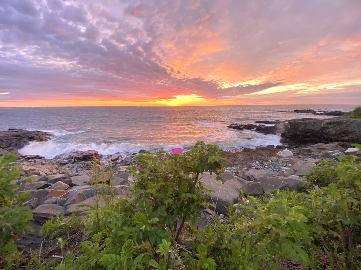 Morning colors #ogunquit #maine #sunrise ⁦@jazulay_news⁩ ⁦@NorahHoganWMTW⁩ ⁦@Ted_WMTW⁩ ⁦@JacobMurphy_TV⁩ ⁦@colleenhurleywx⁩ ⁦@WxVictoriawis⁩ ⁦@StormHour⁩ ⁦@WMTWTV⁩