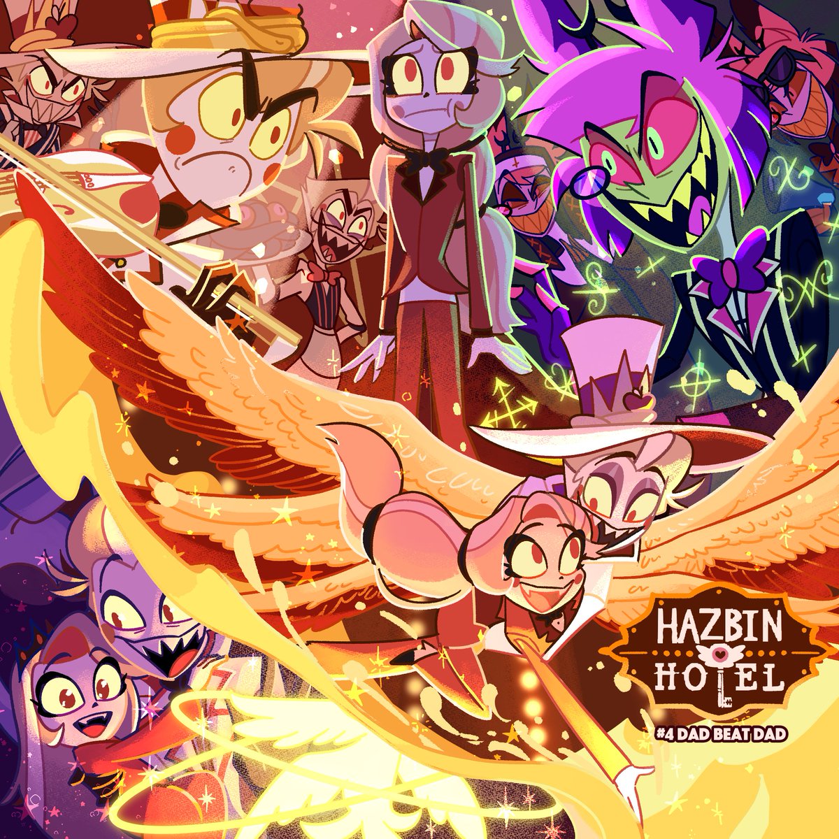 HazbinHotel #HazbinHotelFanart ハズビンホテル5話感想 実の父娘に