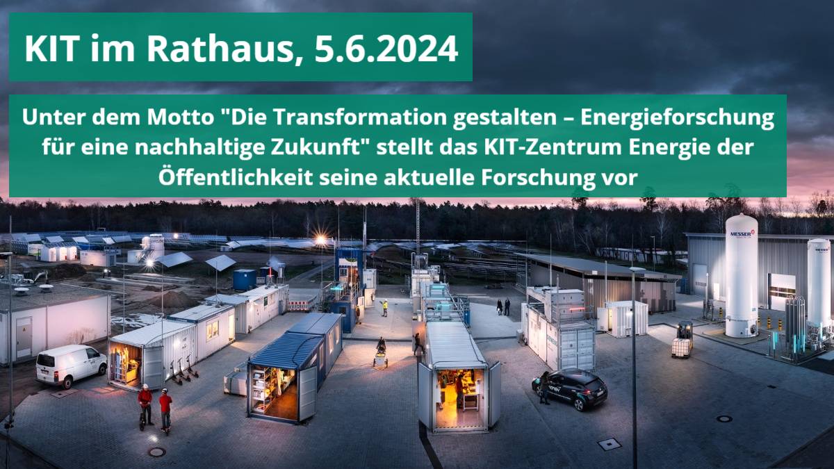 #Energiespeichersysteme, nachhaltige #Gebäudesanierung, #Wärmewende: Neueste Entwicklungen in der Energieforschung präsentieren Forschende des KIT-Zentrums Energie am Mittwoch, 5. Juni 2024, um 18:30 Uhr im Rathaus Rathaus der @Stadt_Karlsruhe.

kit.edu/kit/pi_2024_04…