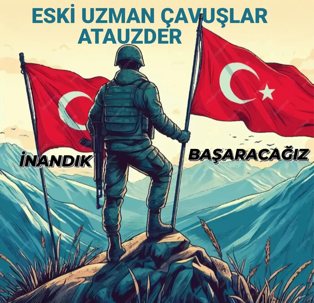 AYSEERTAN27's tweet photo. @hakandundar547 #KanunVarAtamaYok
Atama hakkımız Eski Uzman Çavuşlar’ı #kaderine terk edemezsiniz‼️
@RTErdogan
@eczozgurozel
@dbdevletbahceli
@ErbakanFatih
@AliYerlikaya
@gundes_46
#FileninSultanları #Azra Kohen #Ruanda #Perşembe #Fatih Sultan Mehmet han #Türkçe
Hakan bey çok teşekkür ederiz👏👏 https://t.co/0LXzXSm9Oh