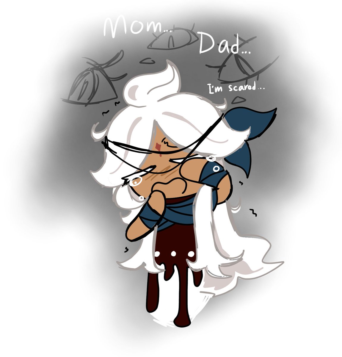 He just wanted to meet his parents once... 

#fankid #purelily #cookierunoc