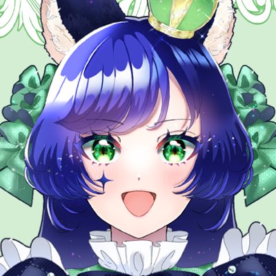 「blue hair green ribbon」 illustration images(Latest)