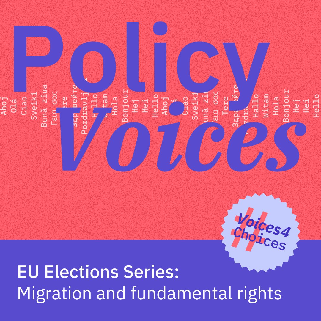 🆕 #PolicyVoices Episode | Tune into the latest episode in our #EuropeanElections series on the topic of #migration and #FundamentalRights to hear representatives from five groups explain their position.

⤵️ Learn more below.
friendsofeurope.org/insights/polic…

#Voices4Choices