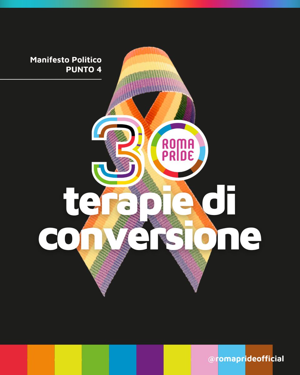Roma_Pride's tweet photo. 🏳️‍🌈 Il 4° punto del nostro manifesto politico
Aspettando il 15 giugno pubblicheremo tutti i punti, li trovate già sul nostro sito al completo.🌈

🔗 Link sul sito https://t.co/EYFFwWJYyC https://t.co/P0od80UUZv