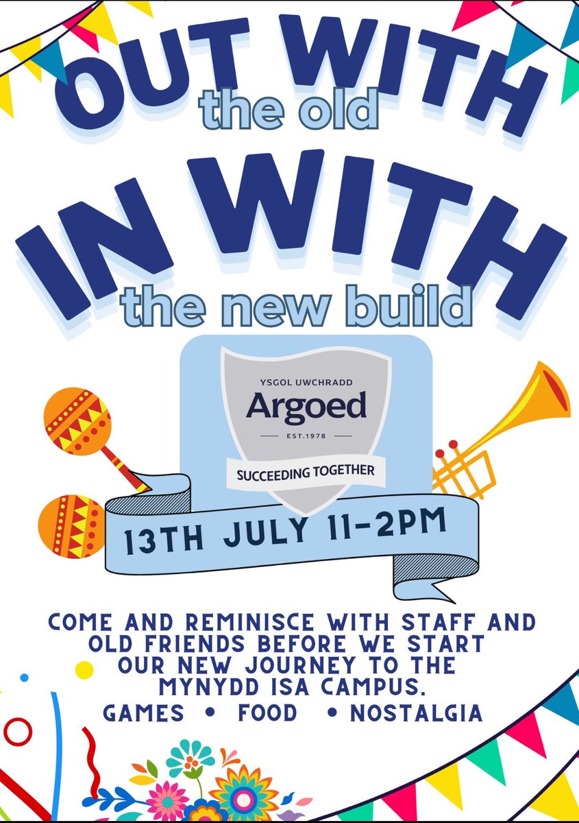 We are excited to welcome the community in for one last nostalgic tour of our beloved Argoed building!