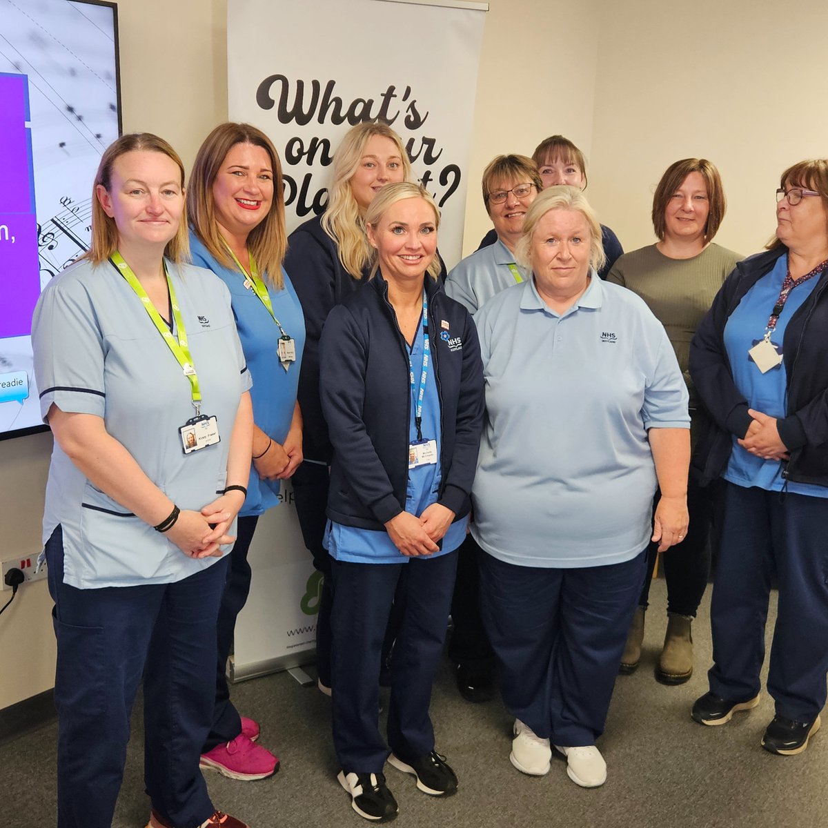 Huge congrats to my colleagues, first CMHT to gain Playlist for Life accreditation.