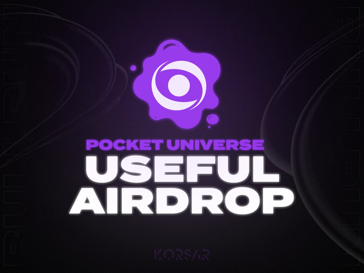 Hello everyone!

Today I want to talk about one of the most useful projects in crypto, which helps keep your assets safe and might also distribute an airdrop to the community.

I'm talking about <a href="/PocketUniverseZ/">Pocket Universe 🟣</a> 

Essentially, we will use an extension that simulates