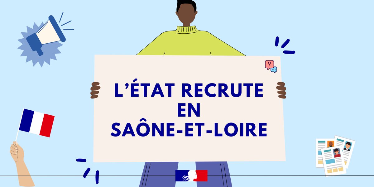 📢 #Recrutement l Rejoignez la préfecture de Saône-et-Loire ! La Direction départementale de l’emploi, du travail et des solidarités (DDETS) recherche son futur assistant administratif en apprentissage. Découvrez tous les détails de l’offre 👉 saone-et-loire.gouv.fr/Services-de-l-…