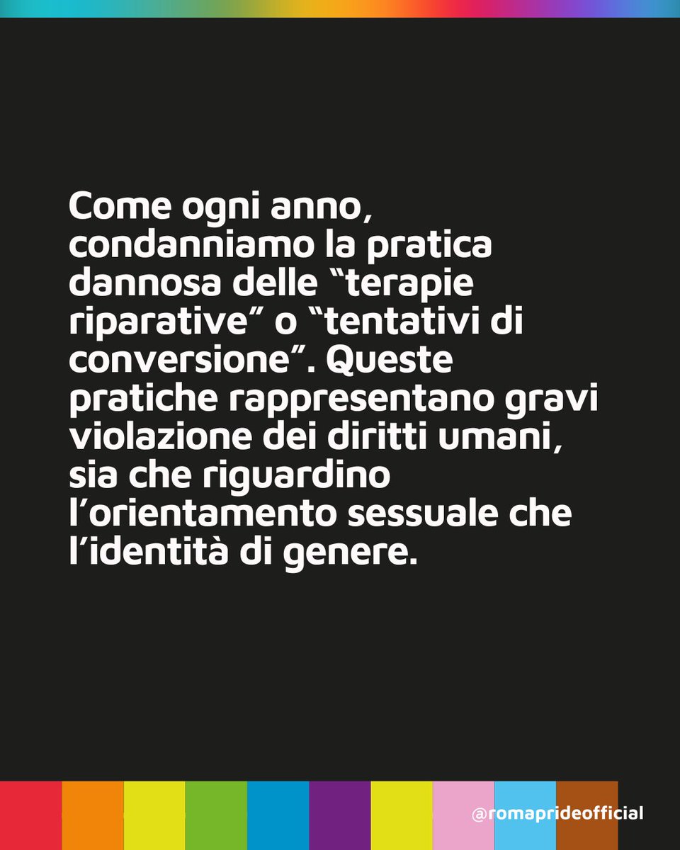 Roma_Pride's tweet photo. 🏳️‍🌈 Il 4° punto del nostro manifesto politico
Aspettando il 15 giugno pubblicheremo tutti i punti, li trovate già sul nostro sito al completo.🌈

🔗 Link sul sito https://t.co/EYFFwWJYyC https://t.co/P0od80UUZv