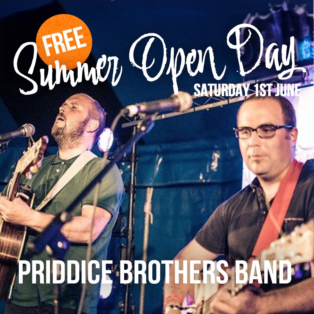 2 days to go until The Priddice Brothers Band hit the Main Stage on Saturday 1st June!

Craig and Alex Priddice bring their Britpop inspired compositions to our FREE Summer Open Day, where they'll be performing at 5:40pm. Learn more here: glastab.be/OpenDayInfo