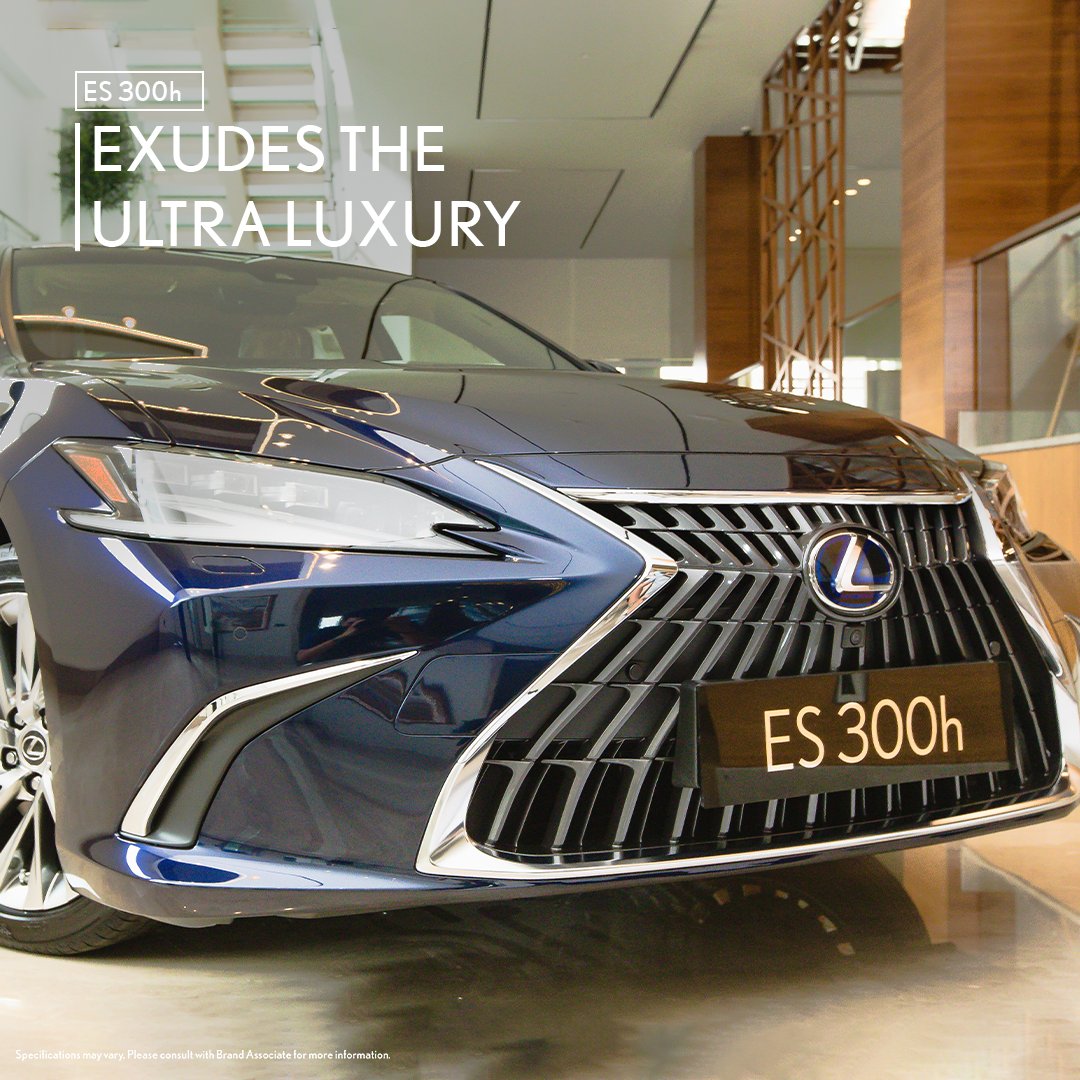 Magnificent features of Lexus ES is for those who want to showcase the Ultra Luxury.

#Lexus #LexusIndonesia #LexusES #ExperienceAmazing #LexusElectrified