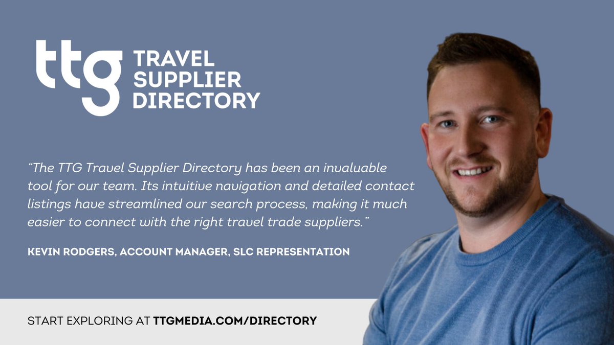 Did you know that you can search the #TTGTravelSupplierDirectory by name, company or destination? This high-functionality tool allows you to browse 260+ certified travel trade suppliers across three different directories in just seconds! Learn more ➡️ bit.ly/3WOTLmL