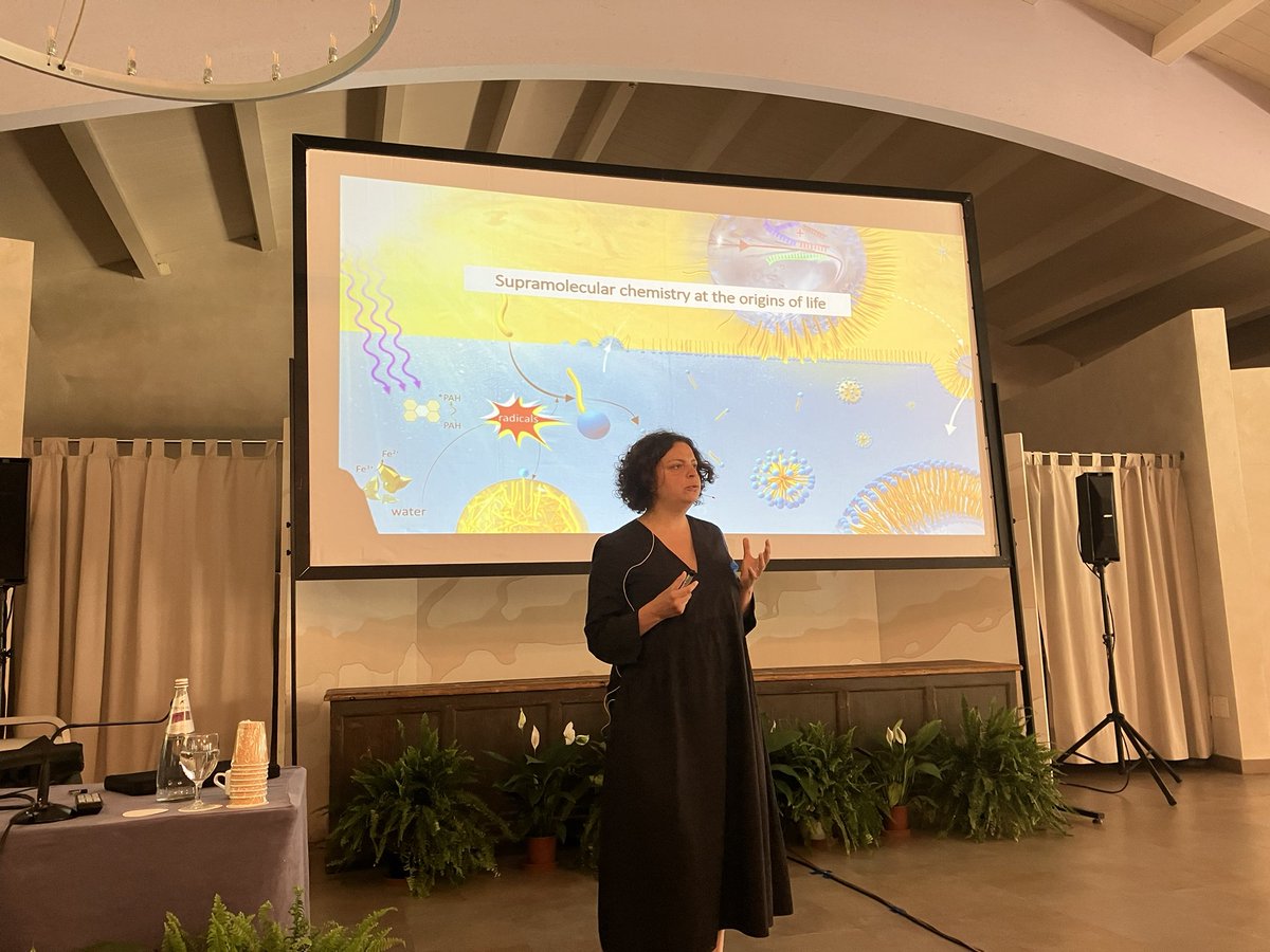 ClaudiaCaltagirone (@claudiacaltagi2) on Twitter photo @Natha_tweet is giving the last lecture of <a href="/ISCSS2024/">3th ISC Summer School 2026</a> on how supramolecular chemistry can help us understanding the origin of life @Natha_tweet is giving the last lecture of <a href="/ISCSS2024/">3th ISC Summer School 2026</a> on how supramolecular chemistry can help us understanding the origin of life