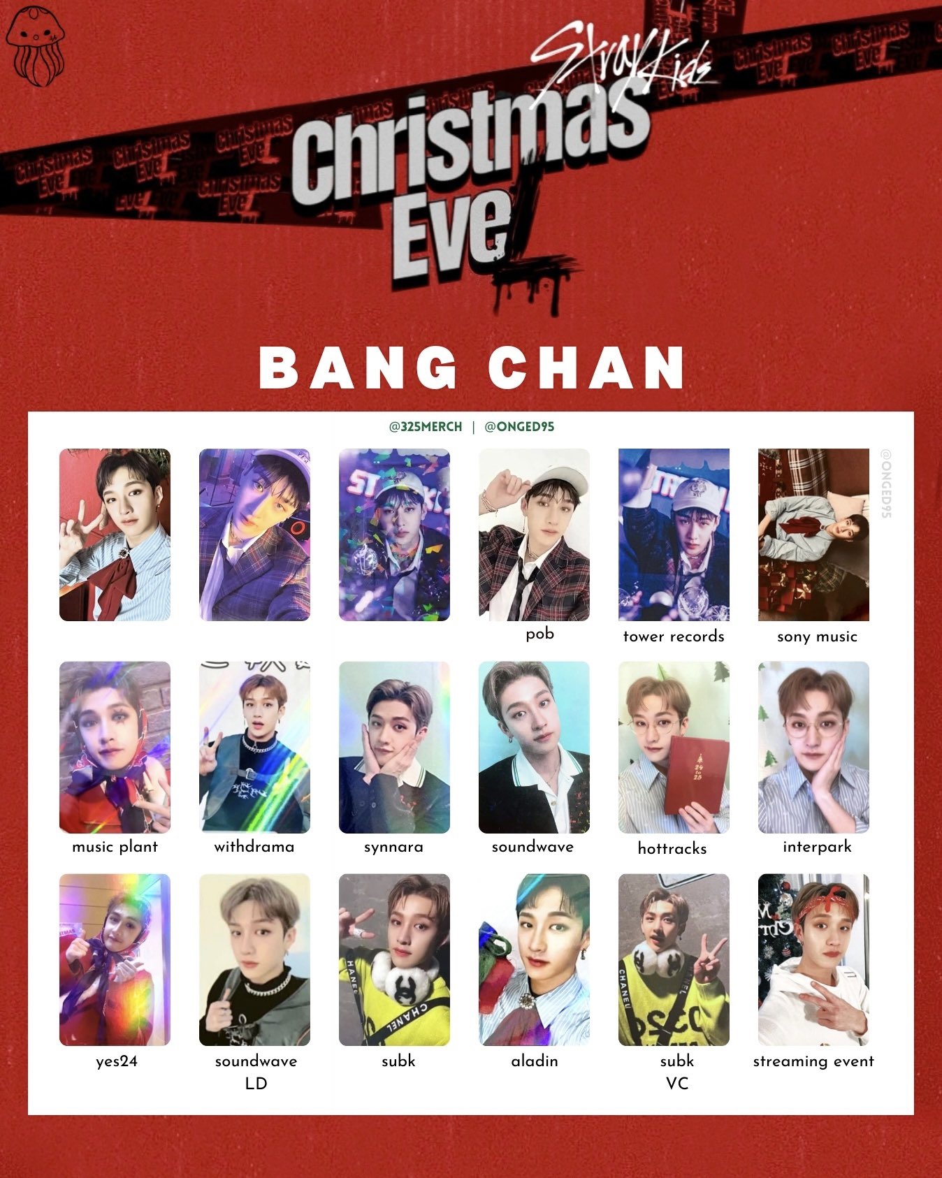 StrayKids Changbin christmas EVEL トレカ