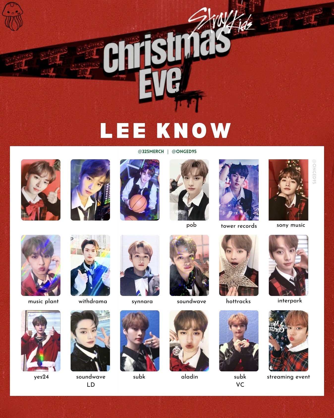 stray kids Christmas EveL ハン トレカ ホットラ Stray Kids Han Jisung Christmas Evel Hottracks Limited POB