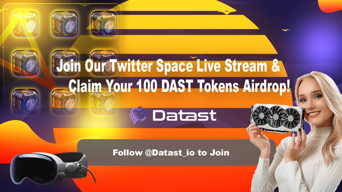 Datast_io's tweet image. ━━━━━━━━━━━┓
$Datast Global Consensus Conference$
📕 📕 📕 📕 📕
┗━━━━━━━━━━━┛

🎆Theme:
【Datast Blind Box Lottery—Great Rewards】

🎤Host: Willem de Graaf, Chief Business Development Officer

⏰May 31st, 2024, 2:00 PM (Netherlands Time)

🌐 Other Times:…