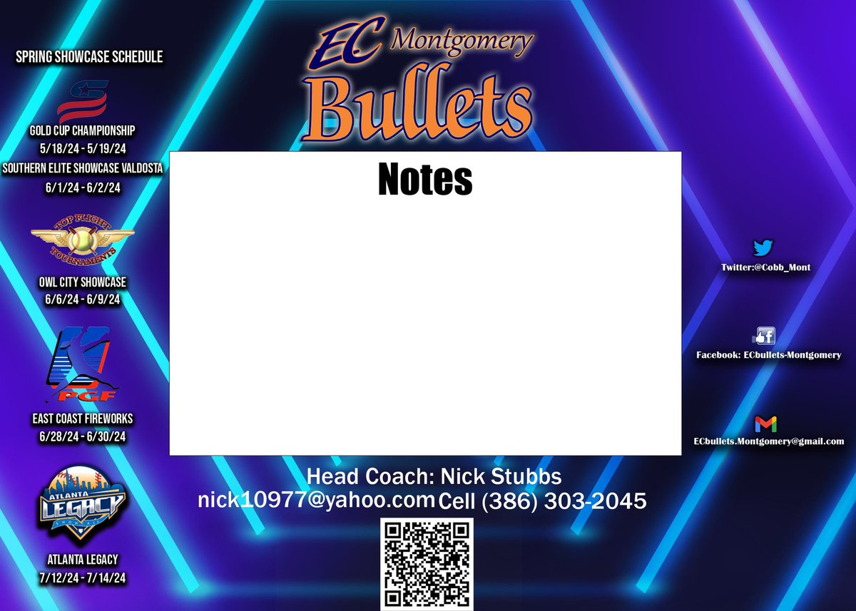 cobb_Mont's tweet photo. SHOWCASE SEASON!!! Come see these talented ladies in action! @EastCobbBullets @ExtraInningSB https://t.co/XyjYhPFCPr