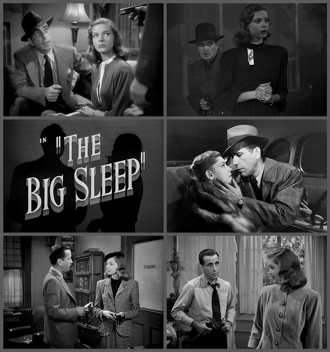 “THE BIG SLEEP” (1946) dir. Howard Hawks

Humphrey Bogart, Lauren Bacall, John Ridgely, Martha Vickers, Dorothy Malone

🎬 #FilmNoir 

🎞 #WarnerBros