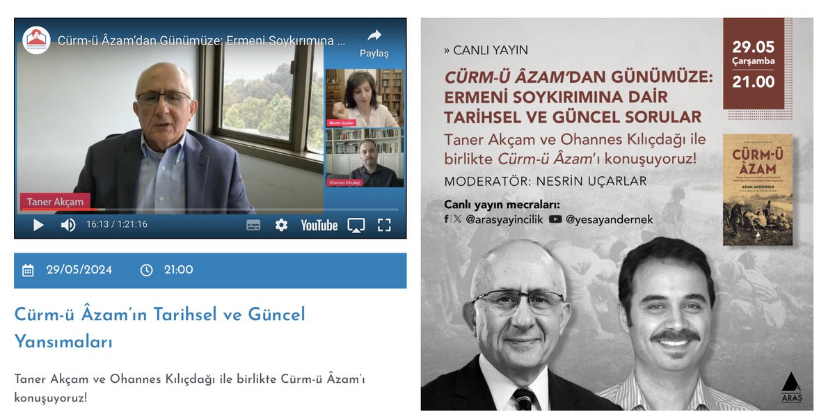 Եսայեան Միութիւն | Yesayan Derneği tweet media