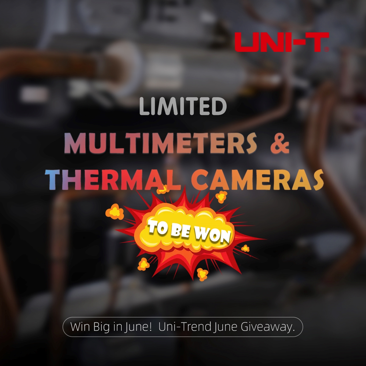 🎆Get ready to #WIN this June! We're giving away a handful of our top-of-the-line #multimeters & #thermalcameras to a select few lucky winners!
What project would you tackle first with these powerful tools?
🚀Stay tuned for tomorrow's post to learn how to enter!
#UniTJuneGiveaway