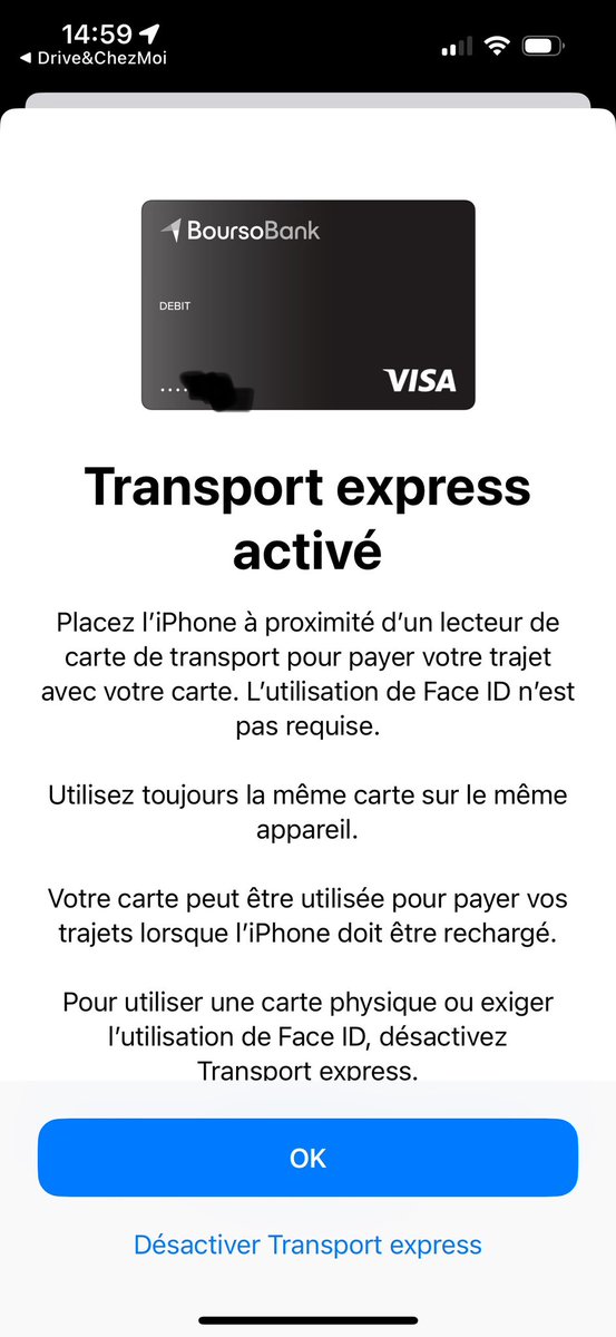 Transport express activé à @Toulouse @tisseo_officiel #iphone
