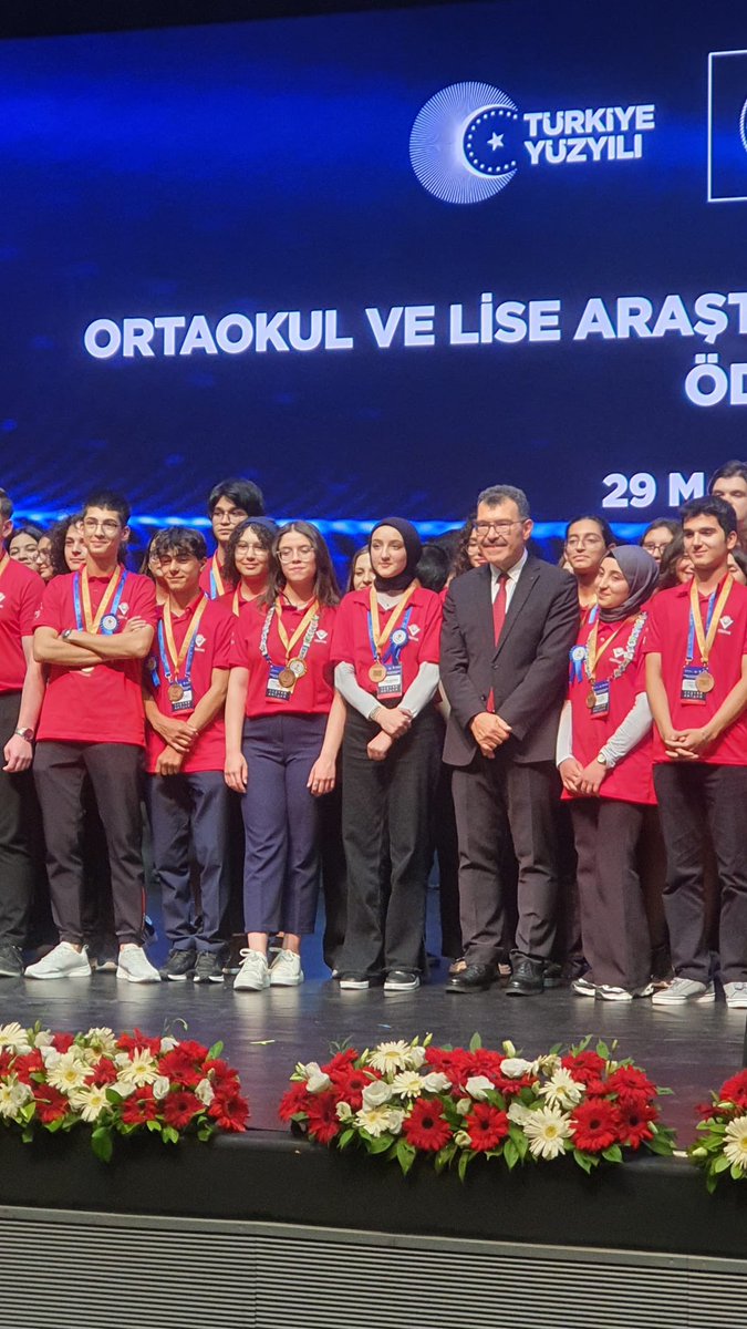 Tebrikler Çocuklar 👏 TÜBİTAK 55.Lise Öğrencileri Araştırma Projeleri Yarışması Türkiye Finali'nde; 🥈Yakutiye Şükrüpaşa Anadolu Lisemiz Türkiye 2️⃣.si 📌Tekman Anadolu Lisemiz ve Palandöken Remzi Sakaoğlu Bilim Sanat Merkezimiz Türkiye 3️⃣.sü 📌Tekman Anadolu İmam Hatip Lisemiz