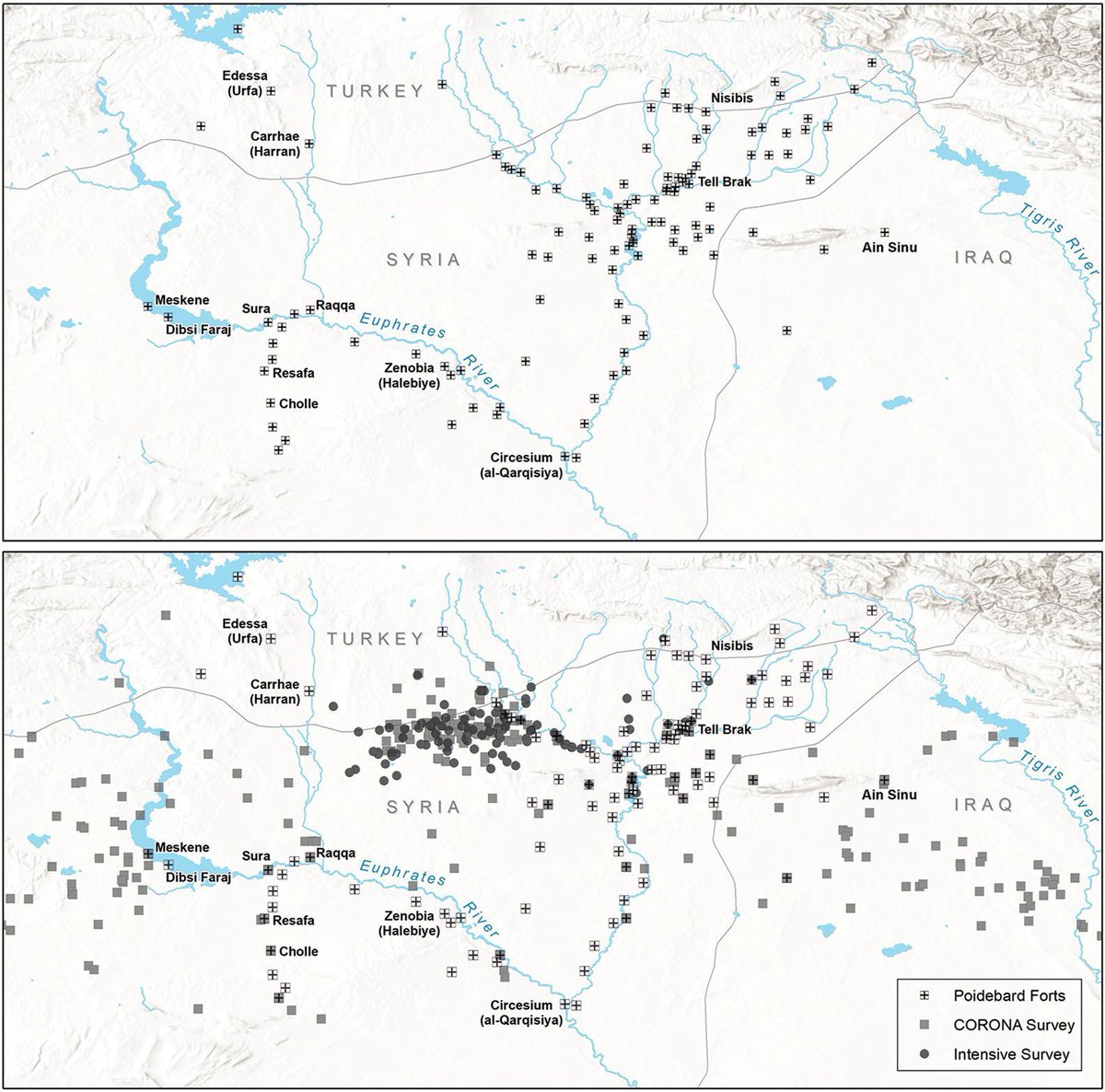 Declassified Cold-War spy satellite imagery reveals hundreds of undiscovered Roman forts on the empire's eastern frontier, suggesting they were there to facilitate trade routes rather than defend against Arab and Persian incursion #RomanFortsThursday

🆓 buff.ly/4bOHW4k