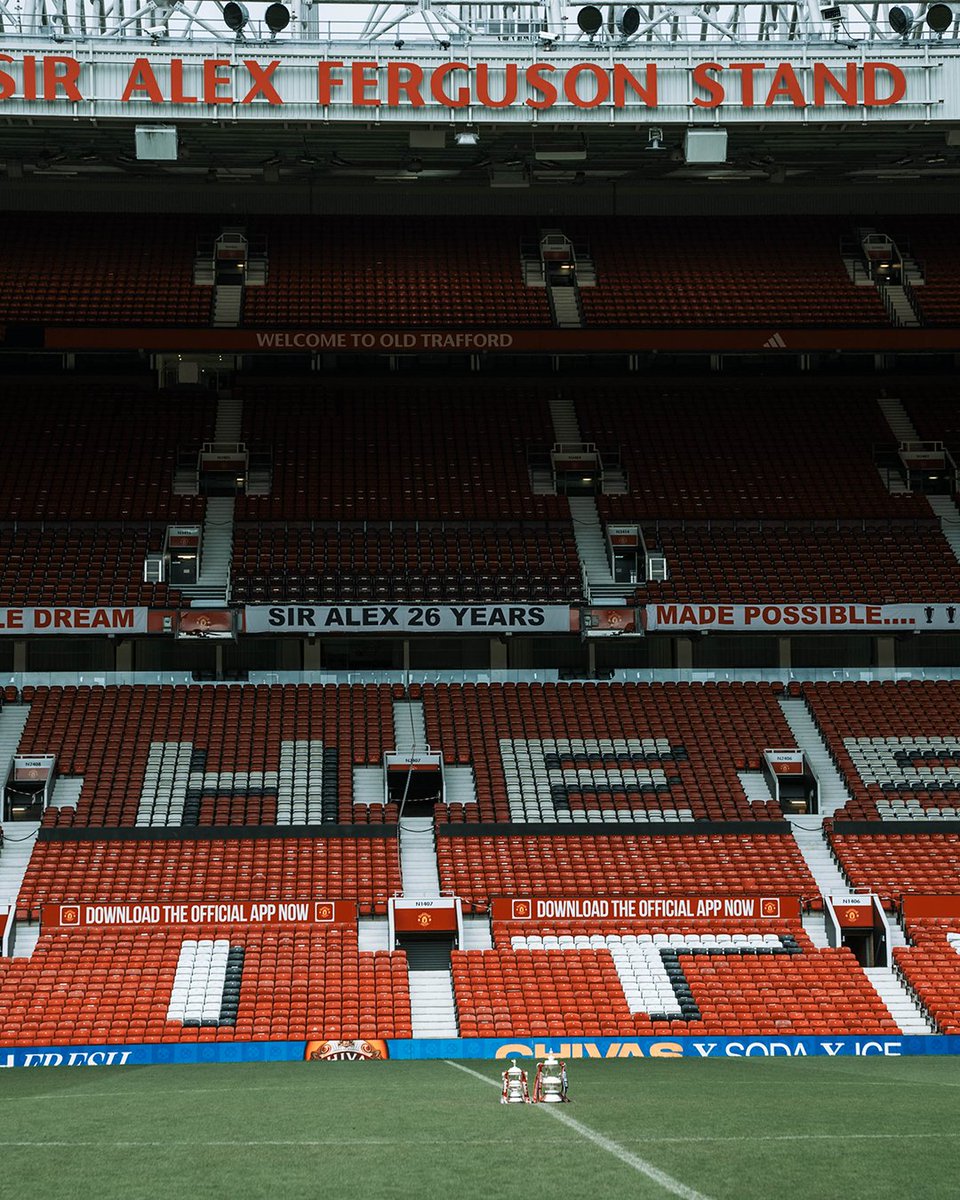 Our #FACup trophies 🏆🏆

United ❤️

#MUFC || #MUWomen