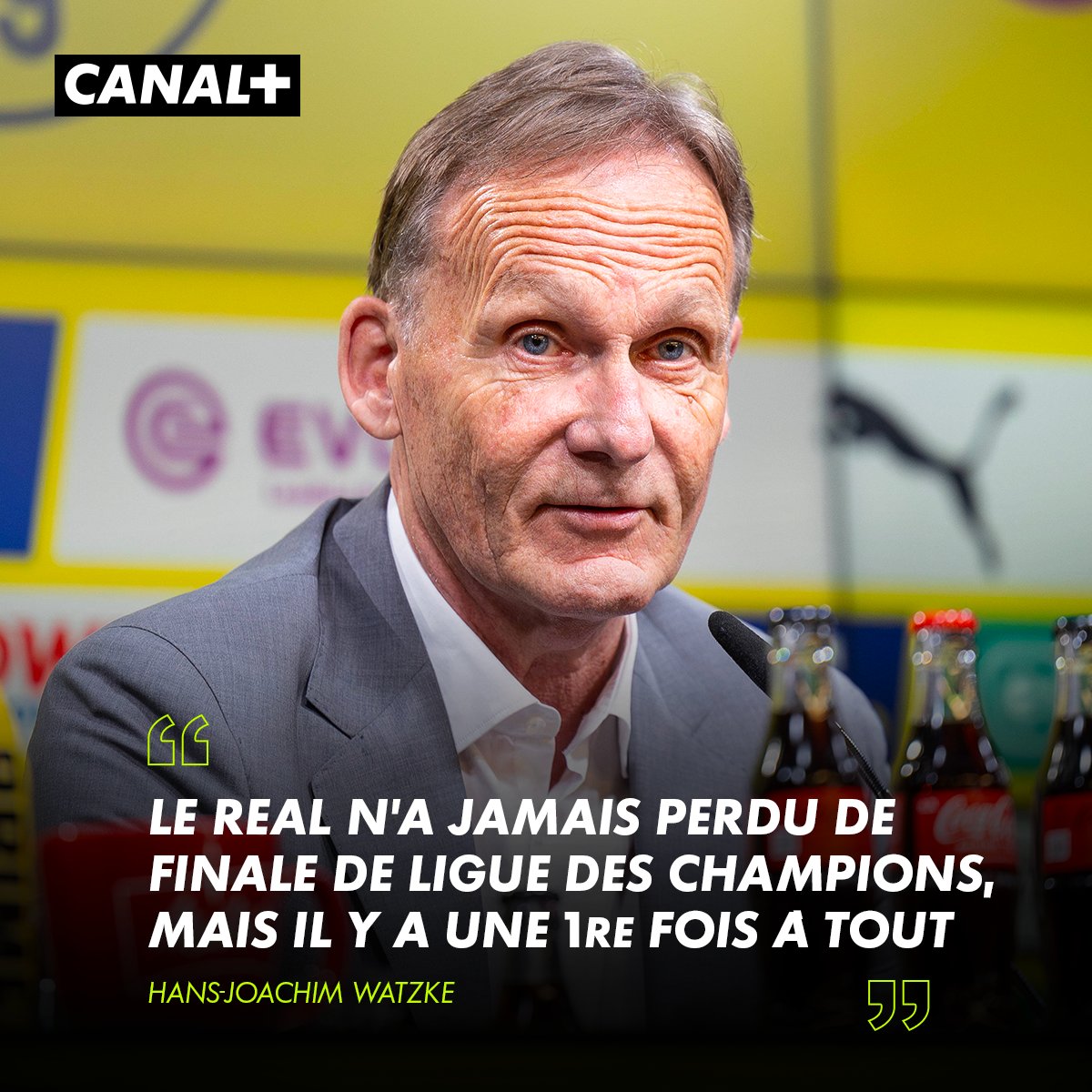 #LDC 🏆 : Le président de Dortmund exprime le fond de sa pensée : 'Si nous avons pu battre le PSG en étant outsider, on peut aussi gagner une finale de LDC en appliquant notre stratégie', a-t-il déclaré entre autres 🫡