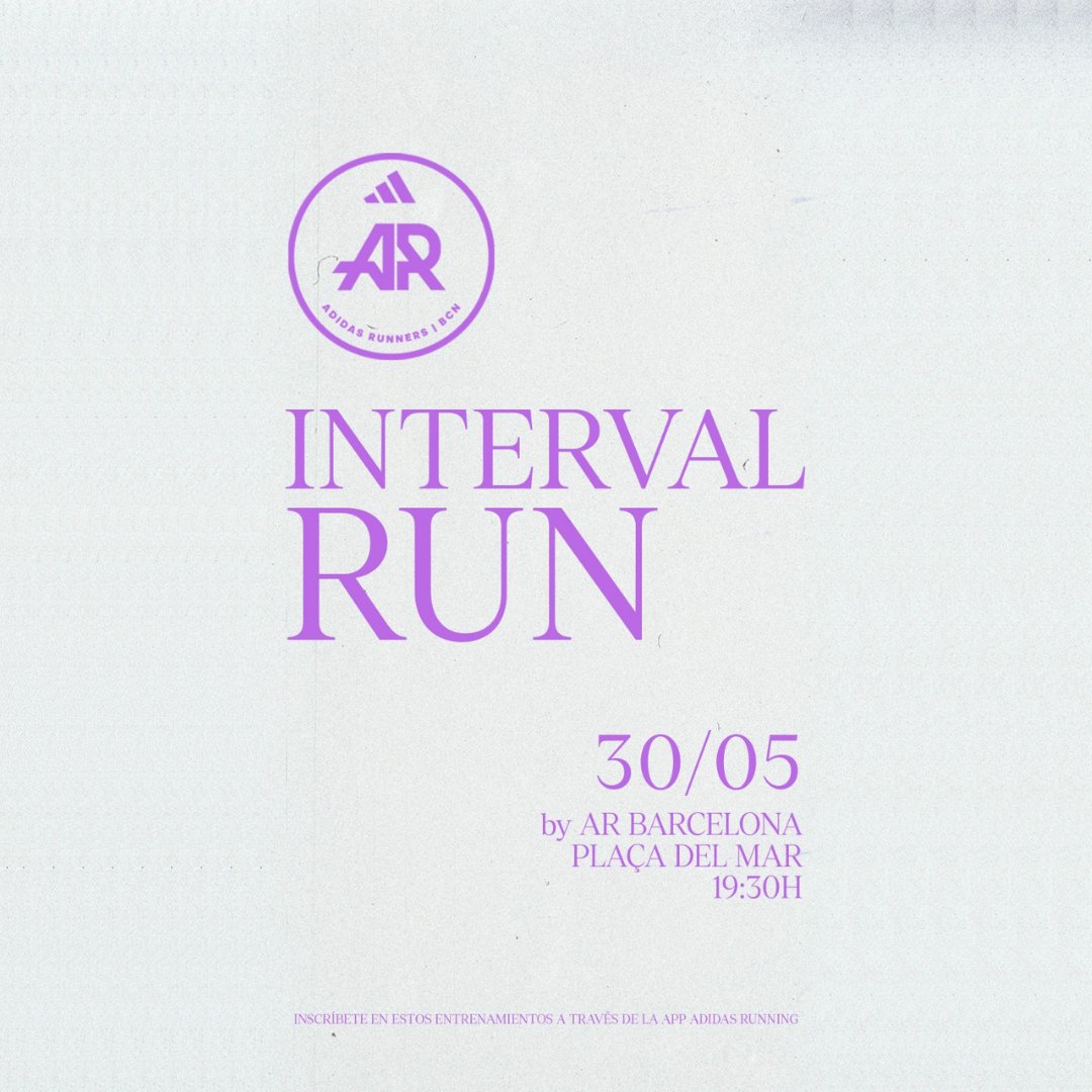 EsportsUPC's tweet image. #UNIRUN I Apunta't a l'últim entrenament d' @adidasrunning!💪🏃‍♀️⚡

⏱Sessió d'intervals a 📍Plaça del Mar a🕑 19:30 h!

✔Uneix-te al grup de whatsapp: bit-ly/arbcnapp
✔Inscriu-t'hi a l'app:🔗bit.ly/4cc6vbJ

📚Aconsegueix crèdits ECTS!💥

#EsportsUPC #esportuniversitari