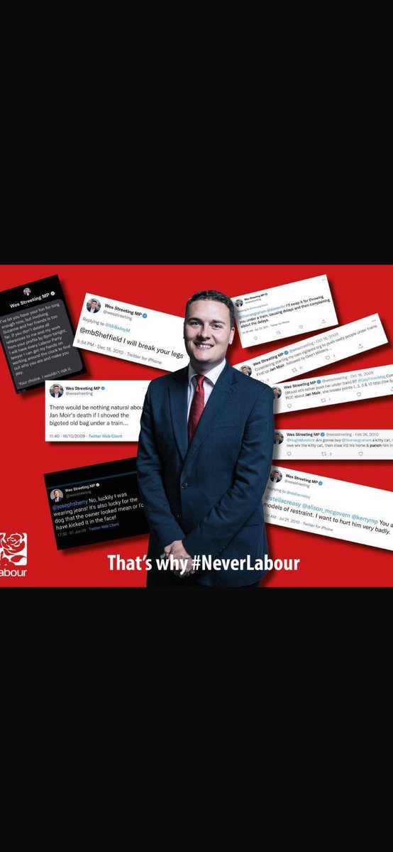 Hey @Keir_Starmer 

Suspending Faiza Shaheen over liking a tweet? 

Chaos yesterday with Diane Abbott. 

Yet you allow Wes Streeting to remain as an MP despite his own hideous tweets threatening female journalists and others. 

Misogynistic hypocrite spring to mind