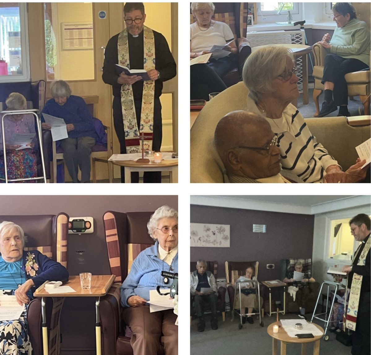 EricMorecambeCH's tweet image. Holy communion this morning with our lovely church visitors ⛪️  🙏🏻 
@AnchorLaterLife @Steve_Vessey 
#holycommunion #thursdayservice