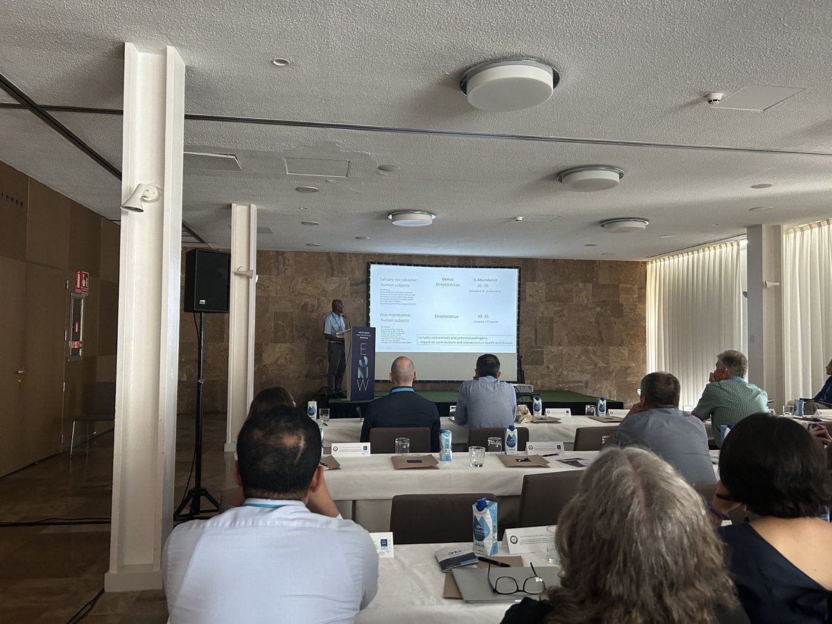 Magdalena B. Flak (@mbflom) on Twitter photo Fantastic talk by Dr. Joe Aduse-Opoku about a novel murine oral Streptococcus species - with surprising genomic characteristics at the #EOMW2024 ā¦<a href="/kingsdentistry/">Dentistry, Oral & Craniofacial Sciences at King's</a>ā© ā¦<a href="/KingsCollegeLon/">King's College London</a>ā© Fantastic talk by Dr. Joe Aduse-Opoku about a novel murine oral Streptococcus species - with surprising genomic characteristics at the #EOMW2024 ā¦<a href="/kingsdentistry/">Dentistry, Oral & Craniofacial Sciences at King's</a>ā© ā¦<a href="/KingsCollegeLon/">King's College London</a>ā©