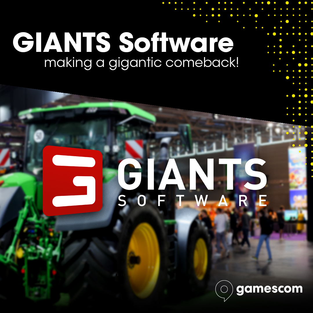 We are proud to announce our continued partnership with @GIANTSSoftware in 2024 🙌

GIANTS is an integral part of our gamescom portfolio, engaging millions of people worldwide with games such as the acclaimed Farming Simulator. 
Which GIANTS game would you like to see?