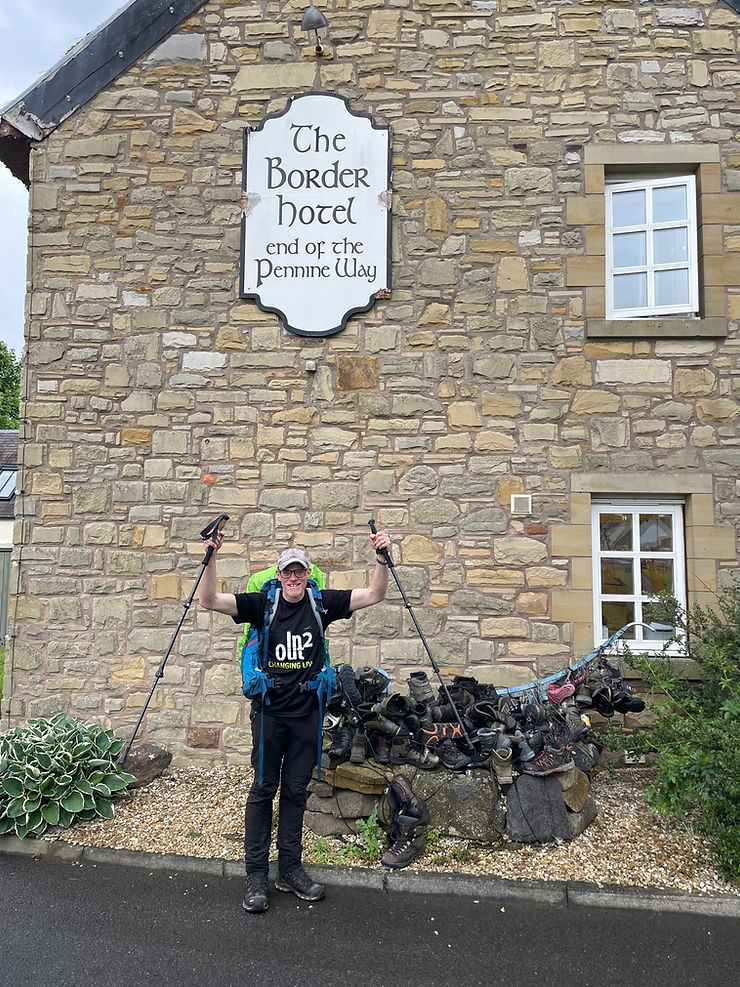 Job Done! 15 days, 268 miles and Mark crossed the finishing line, raising an amazing £21,153 (with still more coming in) towards mentoring support for even more young people leaving prison. Absolutely brilliant! Thank you to everyone who supported.