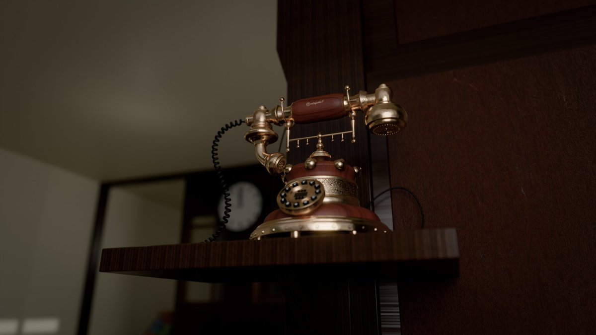 Telephone(Retro-phone)
Modelled, Textured and Rendered in Blender.
.
.
Get the finished file from my Gumroad
artofabhi.gumroad.com

#phone #retrophone #telephone #electronics #abhi3d #artofabhi9 #artofabhi #blender3d #b3d #blendercommunity
