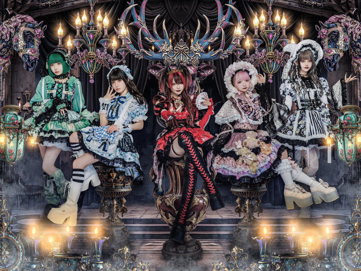 集合アー写解禁】 🂳•🃌•━━━━━ New concept 𓊆Märchen𓊇 Digital