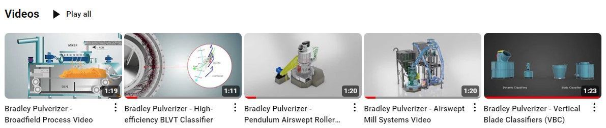 Explore the array of informative and technical videos by Bradley Pulverizer available on YouTube! These videos are designed to assist you in enhancing your processes and optimizing efficiency. Watch and subscribe here: buff.ly/3W9R92o