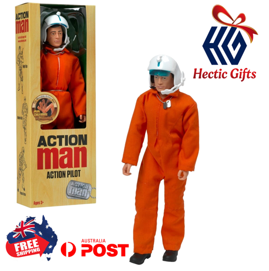 NEW Action Man Action Pilot 12-inch Action Figure ow.ly/9LX550QAtjv #New #HecticGifts #ActionMan #ActionPilot #ActionFigure #TwelveInch #Military #DogTags #Collectible #Toy #FreeShipping #AustraliaWide #FastShipping