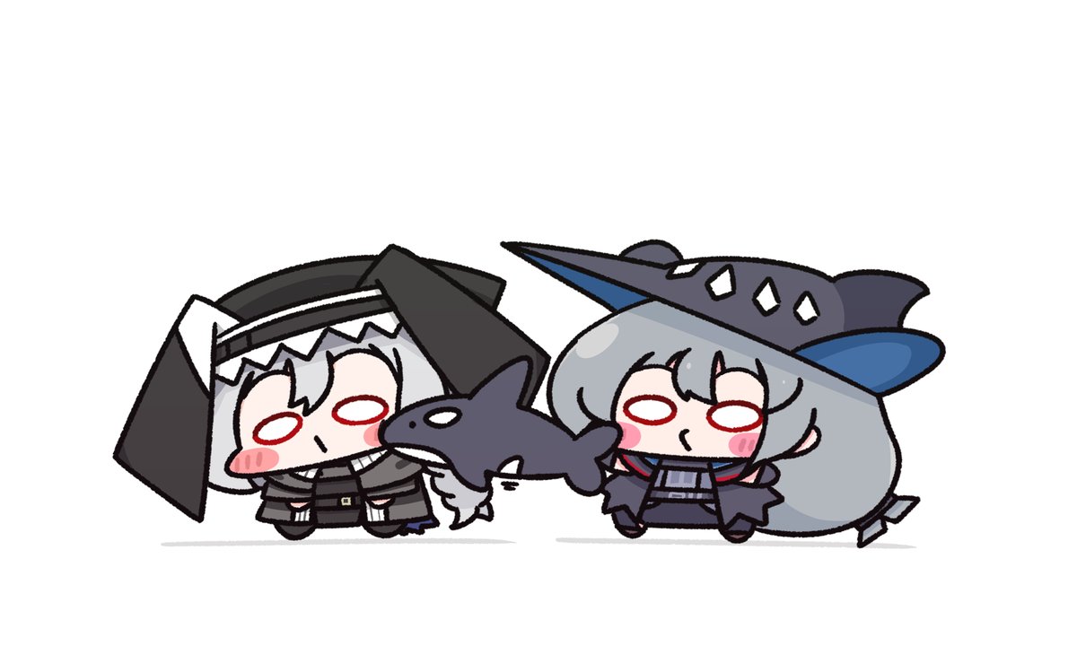 アークナイツ「仲良し#アークナイツ #Arknights 」|Caのイラスト