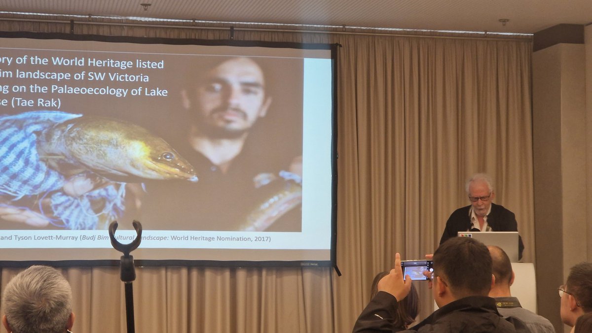 APK presenting some 'unfinished business' from Budj Bim, SW Victoria, Australia 🕺🏼🤩  timer went negative...🤣

#pollen #eels #icp2024 #prague2024